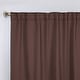 preview thumbnail 172 of 198, Superior Solid Machine Washable Room Darkening Curtains with Back Tabs, Set of 2