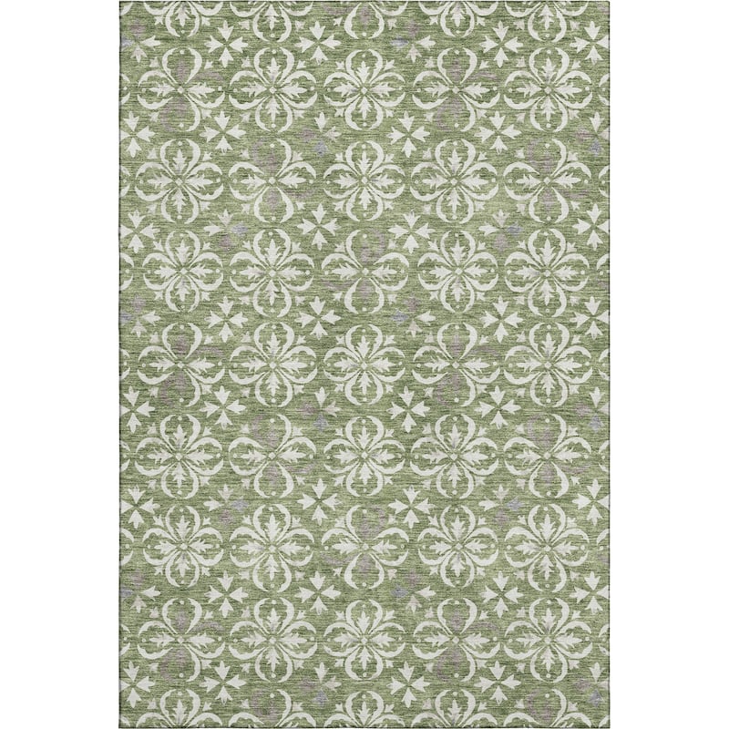 Premium Washable Super Soft Transitional Medallions Mayfield Rug