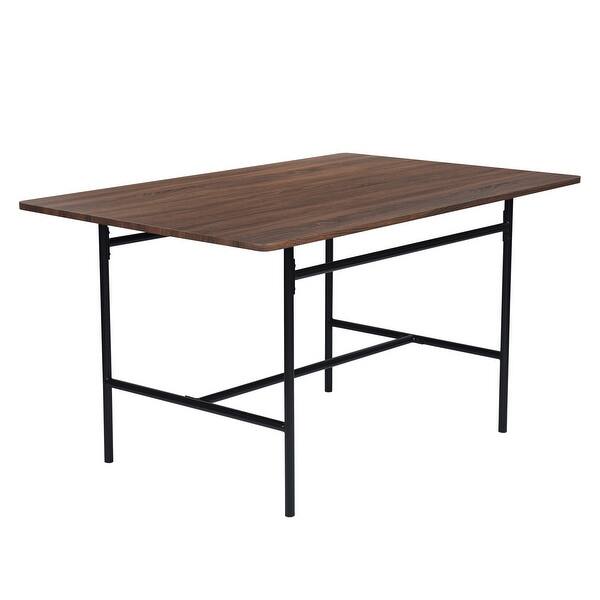 Homylin Dining Room Wood Top Dining Table Square Bed Bath & Beyond