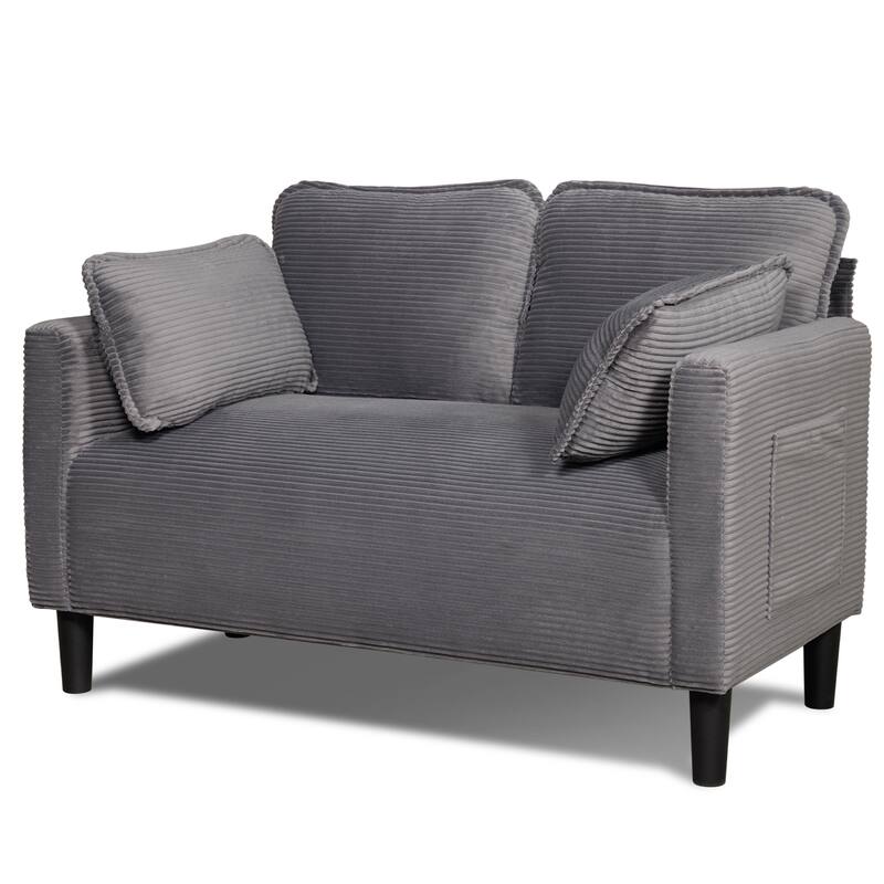 Soft Loveseat Couch With Soft Cushions