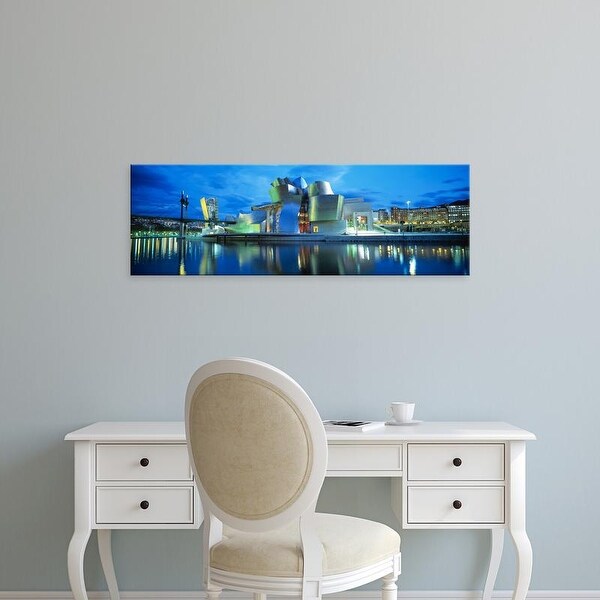 Easy Art Prints Panoramic Images's 'Guggenheim Museum, Bilbao, Spain' Premium Canvas Art