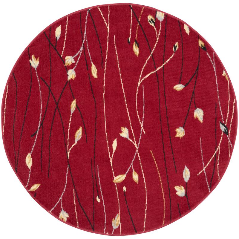 Nourison Grafix Floral Botanical Transitional Area Rug