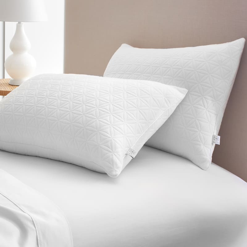 GAIAM® Om Soft Aero Loft Knit Down Alternative Pillow Twin Pack