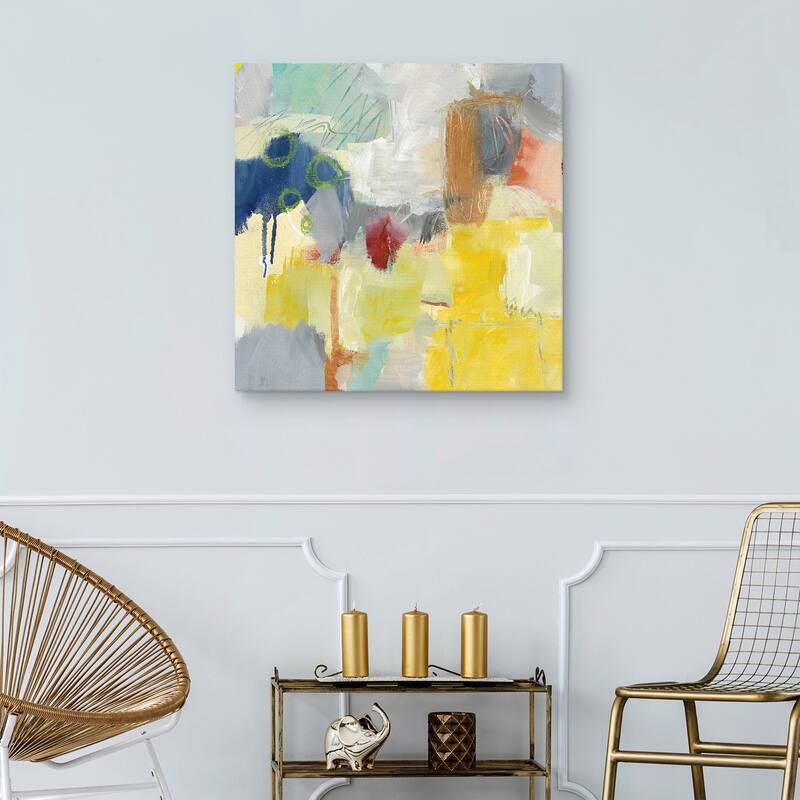 Summer Rising II Crop by Mary Urban Canvas Art Print
