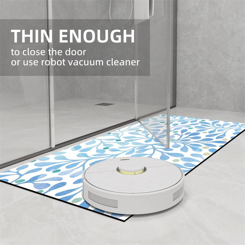 Bath Mat Rug-Thin Quick Dry