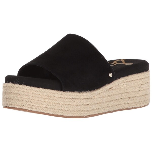 Weslee platform slide sandal top