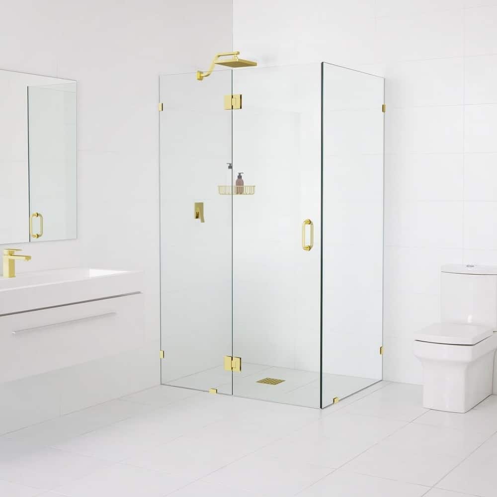Glass Warehouse Frameless 90-degree Shower Enclosure