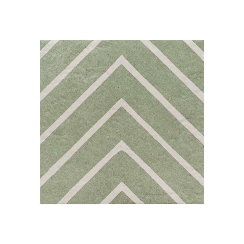 Verity Woven 8x8 Matte Porcelain Encaustic Tile - Floor, Wall, Backsplash