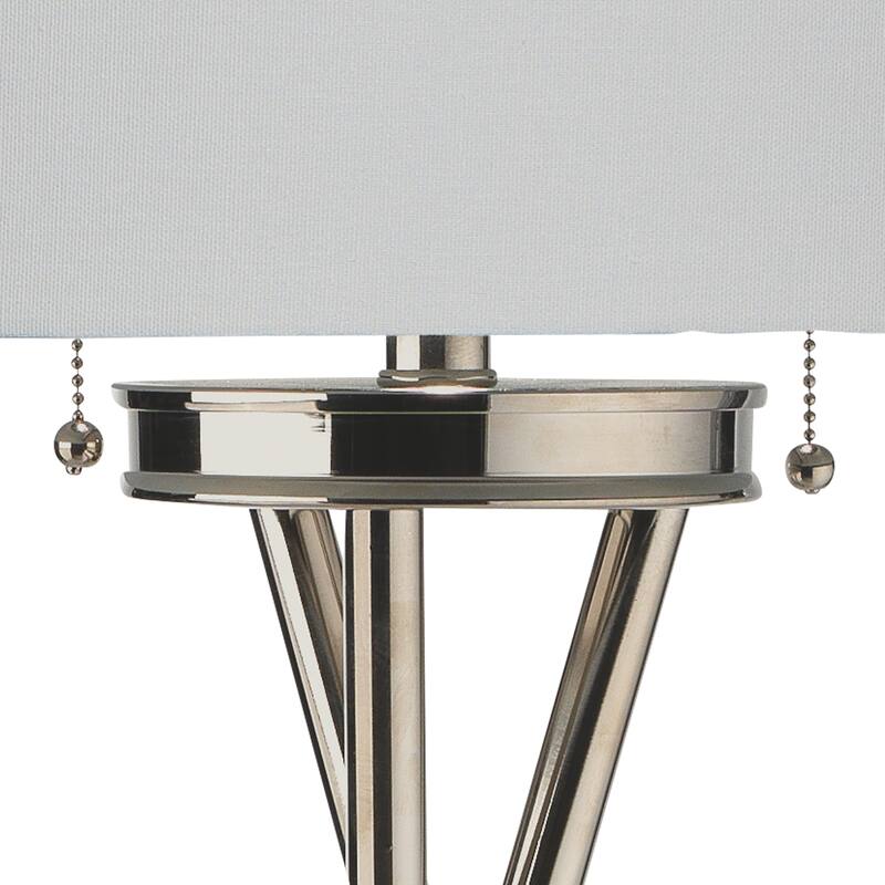 Alden Décor Jordan Iron Tripod Floor Lamp, Bronze