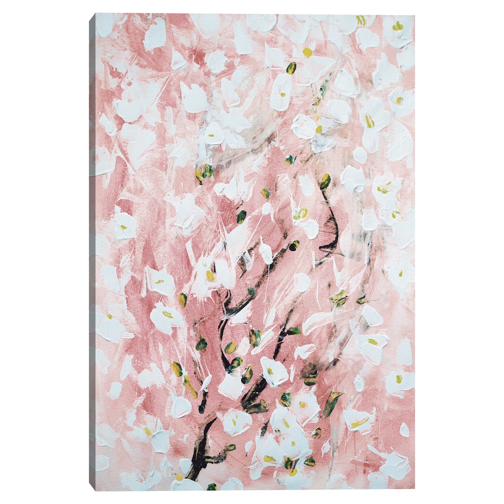 Signs of Spring Soft by Belle Maison Canvas Art Print