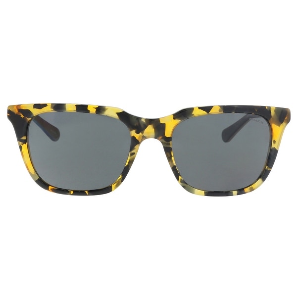 Coach HC8236 538887 Honey Mosia Rectangle Sunglasses - 56-19-140. Opens flyout.