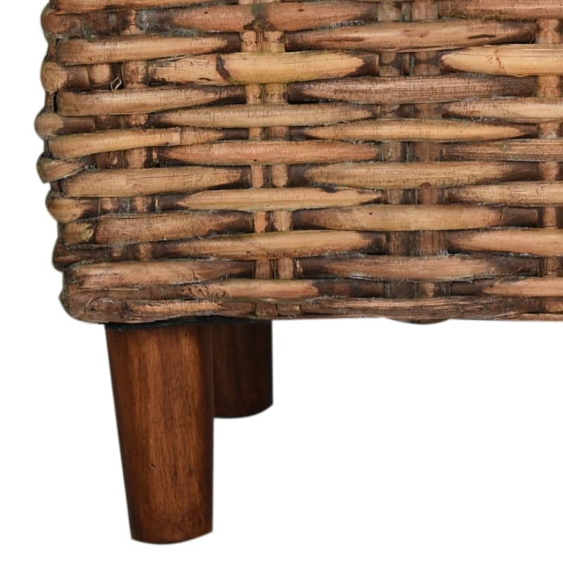 SAFAVIEH Danna Brown Bench - 43.9" x 14.8" x 21.1" - 44"W x 15"D x 21"H