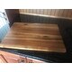 Certified International Brown Acacia Wood Tray with Metal Frame