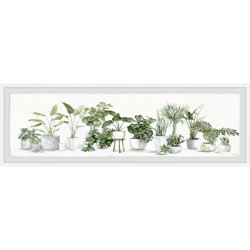 Modern Greenery Wall Art Print