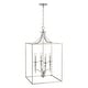 preview thumbnail 6 of 6, Abbie 17.75" 4-light Lantern Foyer Pendant