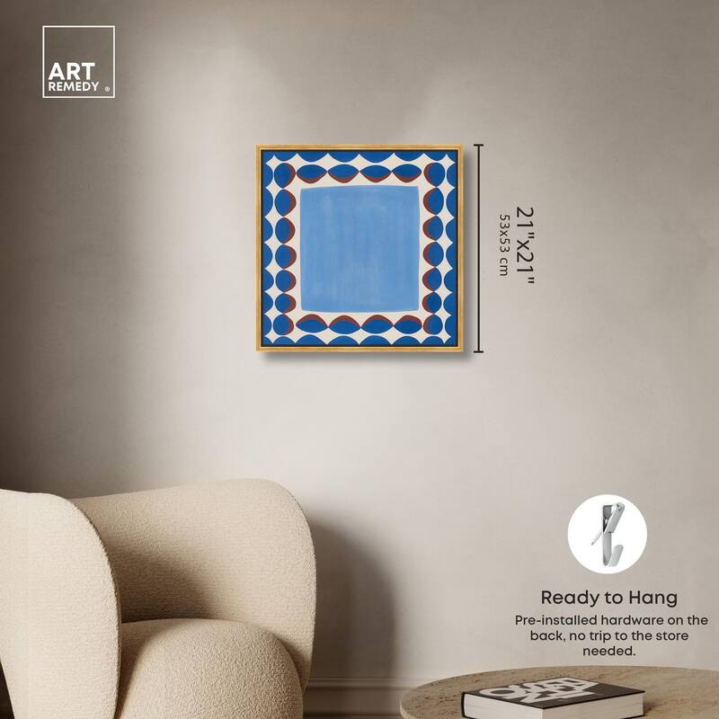 Framed in Color II Canvas by Art Remedy