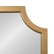 preview thumbnail 54 of 134, Kate and Laurel Hogan Scalloped Wood Framed Mirror