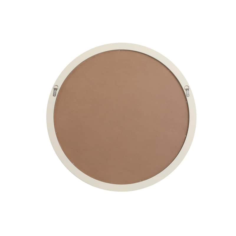 Carson Carrington Labben Round Chevron Mirror