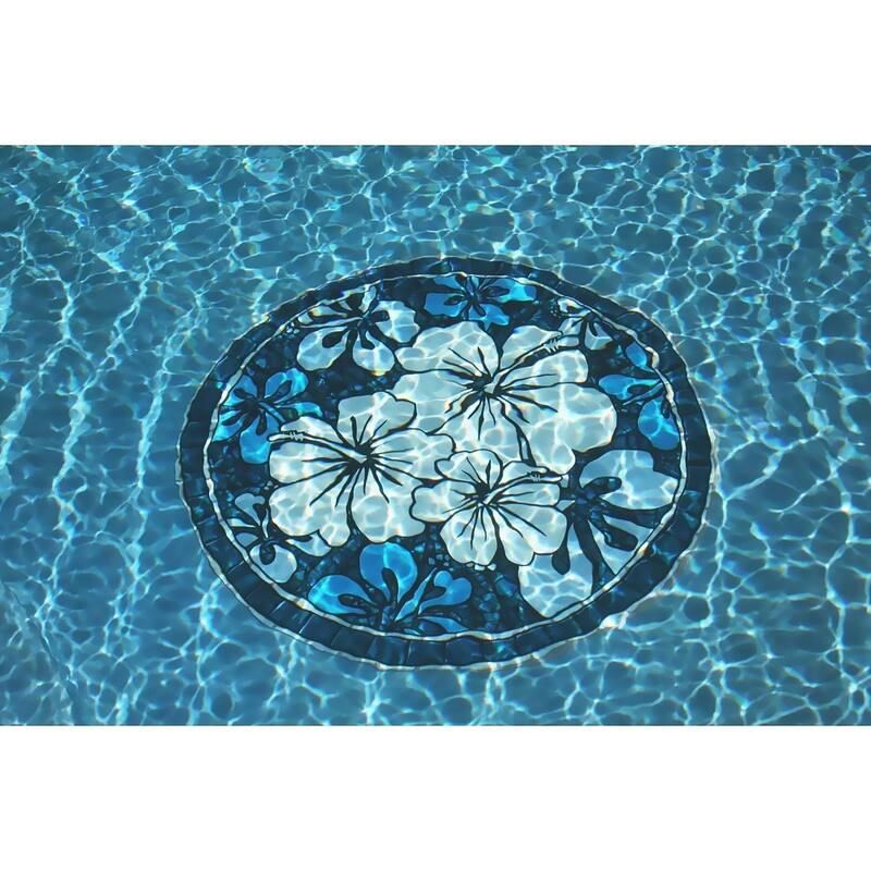 Compass Decorative Pool Mat - Pool Art