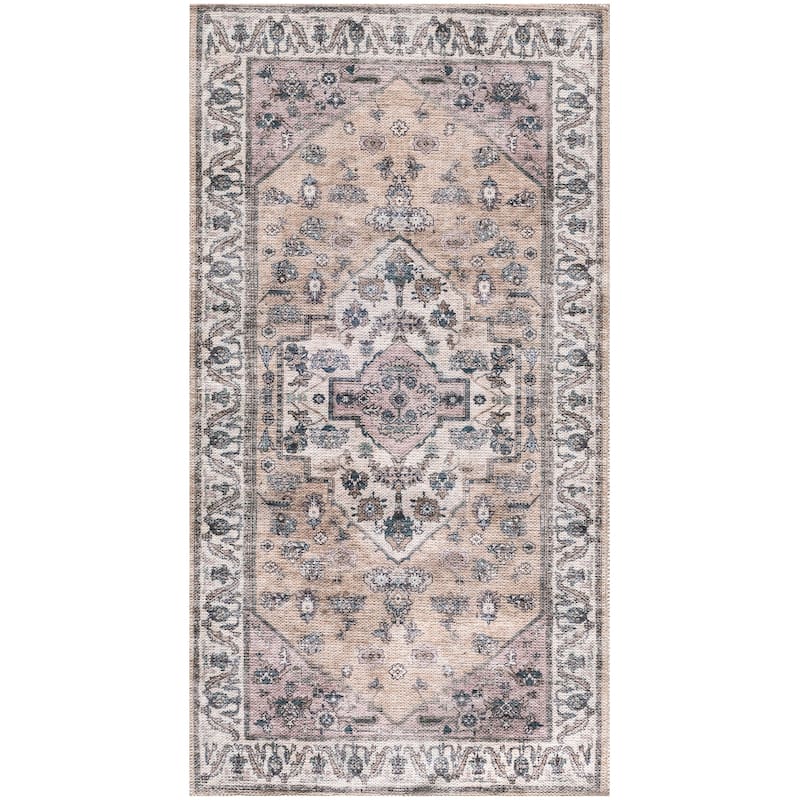 Washable Brilliance Persian Indoor Kitchen & Area Rug