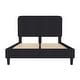 preview thumbnail 20 of 73, Upholstered Platform Bed with headboard
