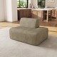 preview thumbnail 52 of 62, Modern No Assembly Required Sectional Chaise Lounge Side Sofa