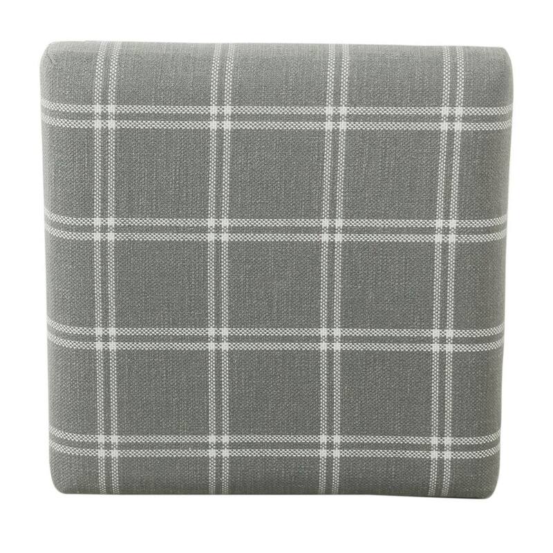 Porch & Den Boucher Modern Metal X-base Square Ottoman