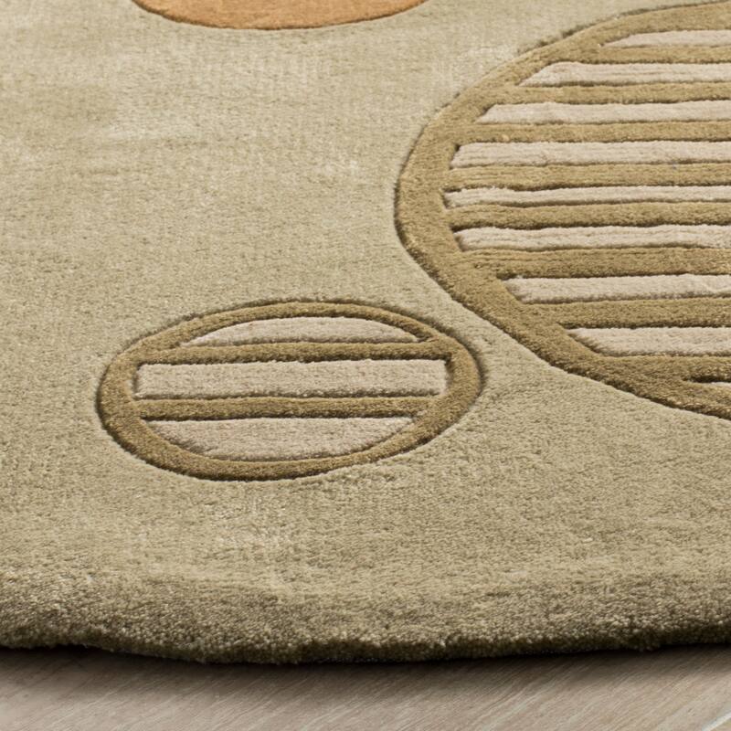 SAFAVIEH Handmade Modern Art Hanke Modern Polyester Rug