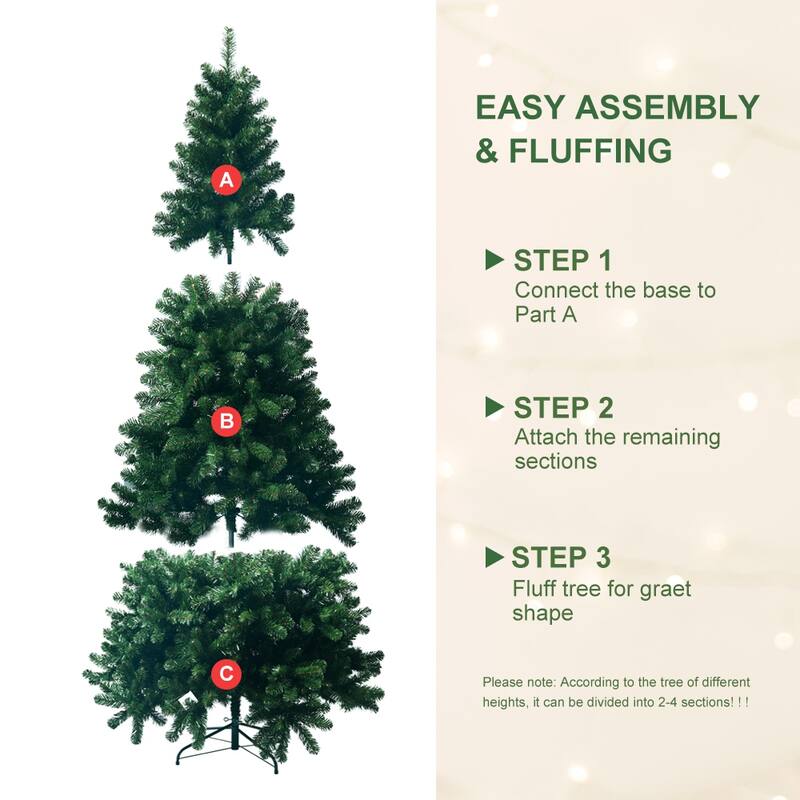 6FT Modern And Convenient Xmas Decoration Festive
