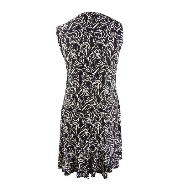 black jersey dress plus size