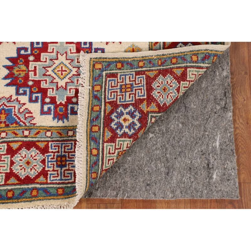 Kazak Oriental Accent Rug Handmade Bedroom / Foyer Wool Carpet - 2'9" x 3'11"