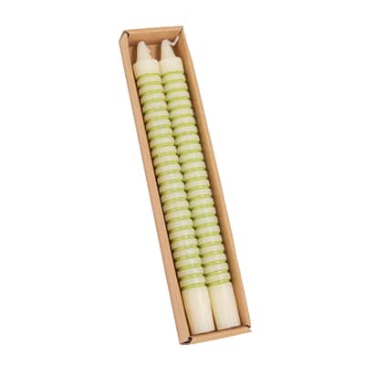 Unscented Taper Candles in Box - 0.88"L x 0.88"W x 10.0"H