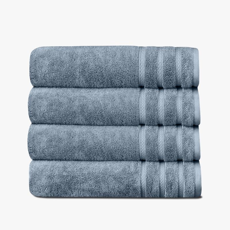 True Comfort Towels - Blue - 4 Bath Towels
