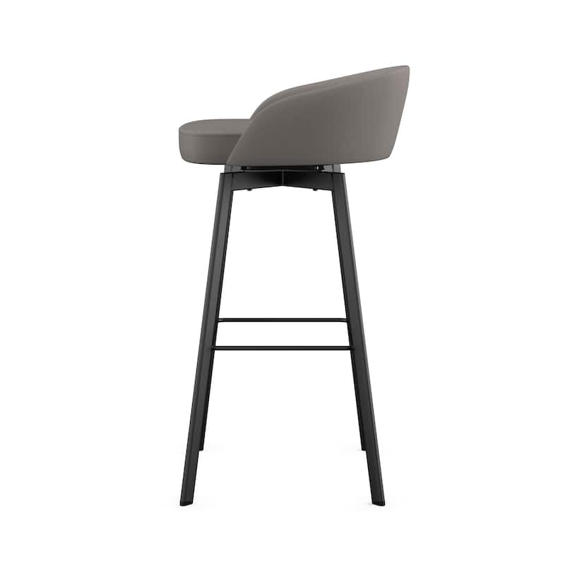 Amisco Cruz Swivel Counter and Bar Stool