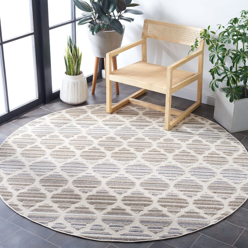SAFAVIEH Cabana Kaleen Indoor/ Outdoor Waterproof Patio Trellis Rug
