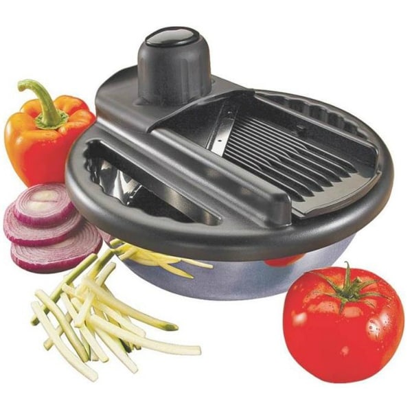 Oneida 57077 Mandolin Slicer with Stainless Steel Bowl Set