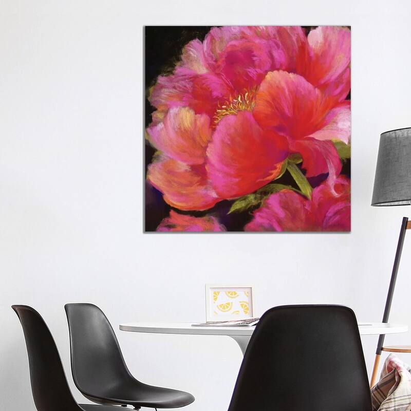 iCanvas "Hot Pink" by Nel Whatmore Canvas Print - 37x37x1.5