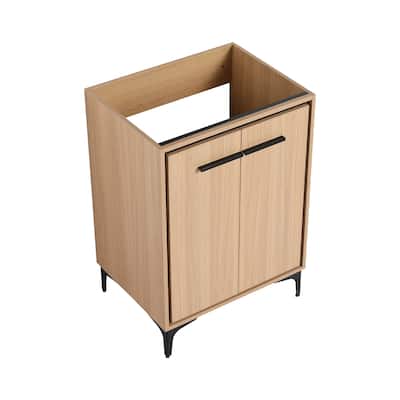 (Base Only) Modern Bathroom Vanity with 2 Doors
