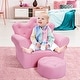 preview thumbnail 4 of 10, Costway Pink Kids Sofa Armrest Chair Couch Children Toddler Birthday
