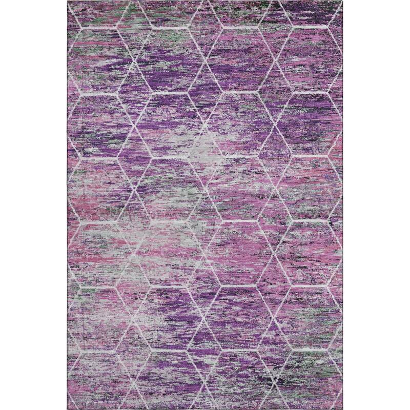 Premium Washable Super Soft Geo Abstract Mayfield Rug