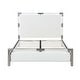 preview thumbnail 3 of 11, Somette Barry Upholstered Bedroom Set with Bed, Buffet & Lamp Table