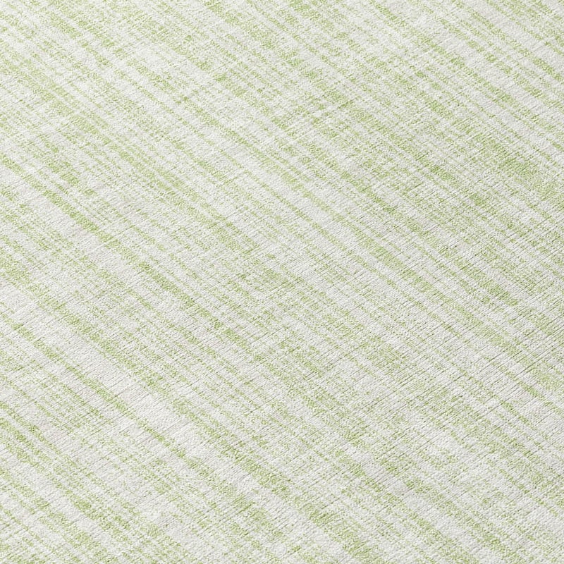 Machine Washable Indoor/ Outdoor Chantille Contemporary Striped Rug
