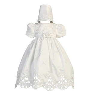 baby white gown