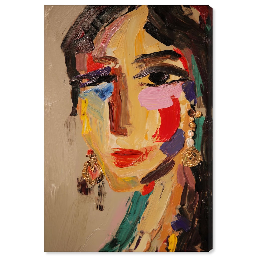 Colorful Expression II Canvas by Art Remedy, Gallery Wrapped