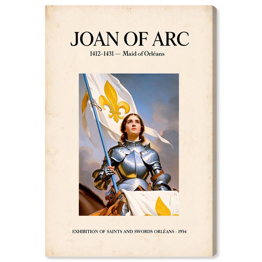 Maid of Orleans Canvas by Art Remedy, Gallery Wrapped