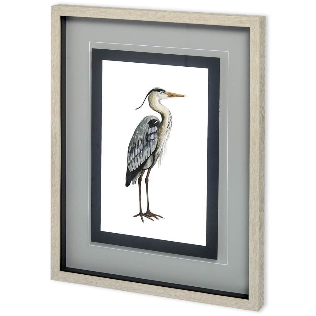 Custom Sea Bird V by Grace Popp a Framed Art Print Matted under Glass