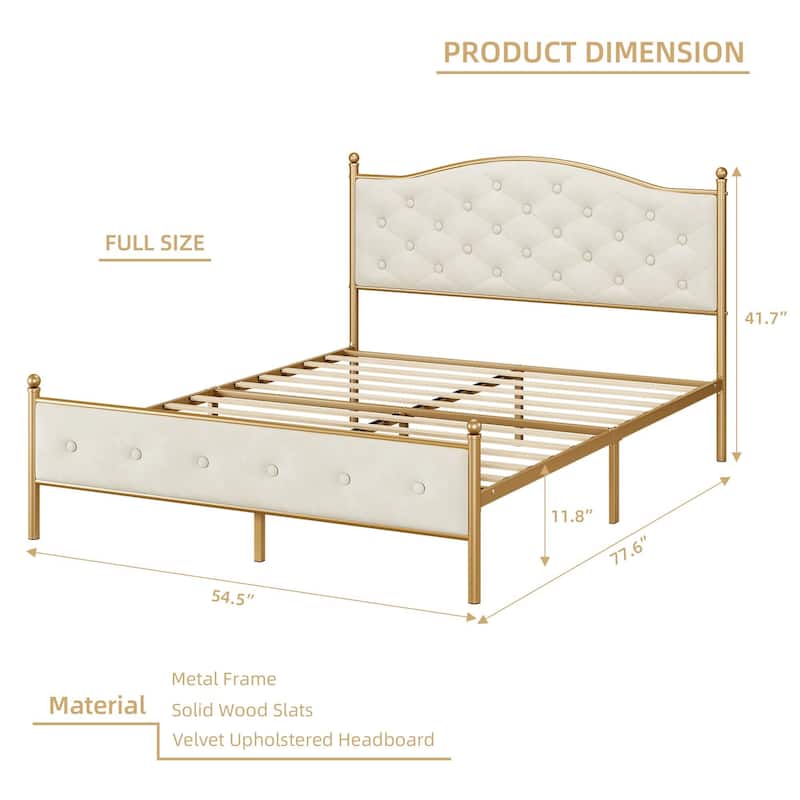 Upholstered Platform Bed