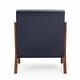 preview thumbnail 46 of 119, Glitzhome Set of 2 30.75"H Mid-Century Modern PU Leather Accent Chairs - 25.75"W x 33.75"D x 30.75"H