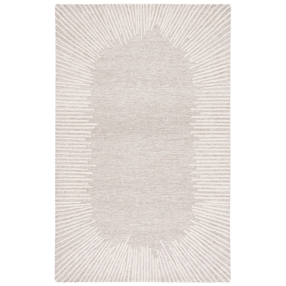 SAFAVIEH Handmade Abstract Sofoula Modern Wool Rug