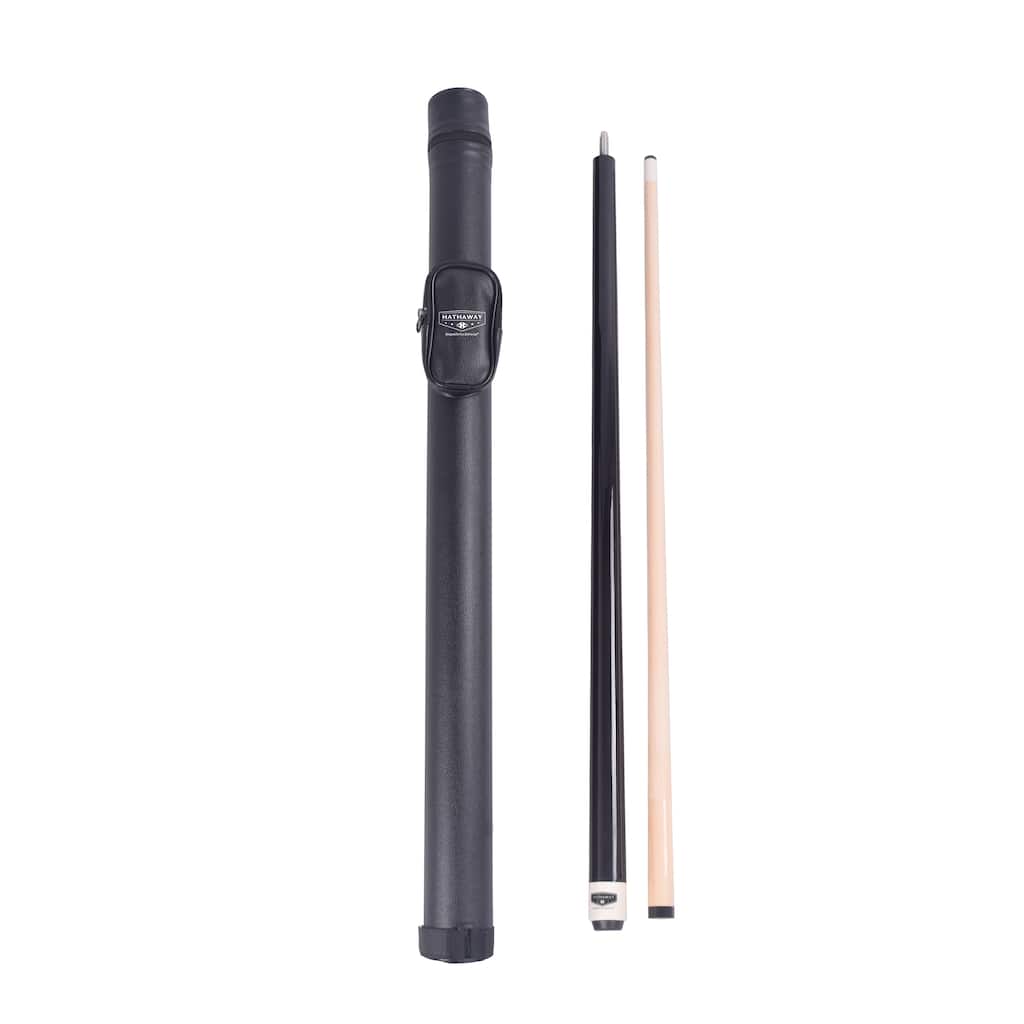 Hathaway Conquest 58-in Cue Stick and Case Set - Maple Wood